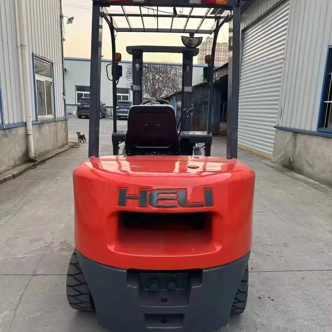 forklift mini diesel i përdorur heli 3ton