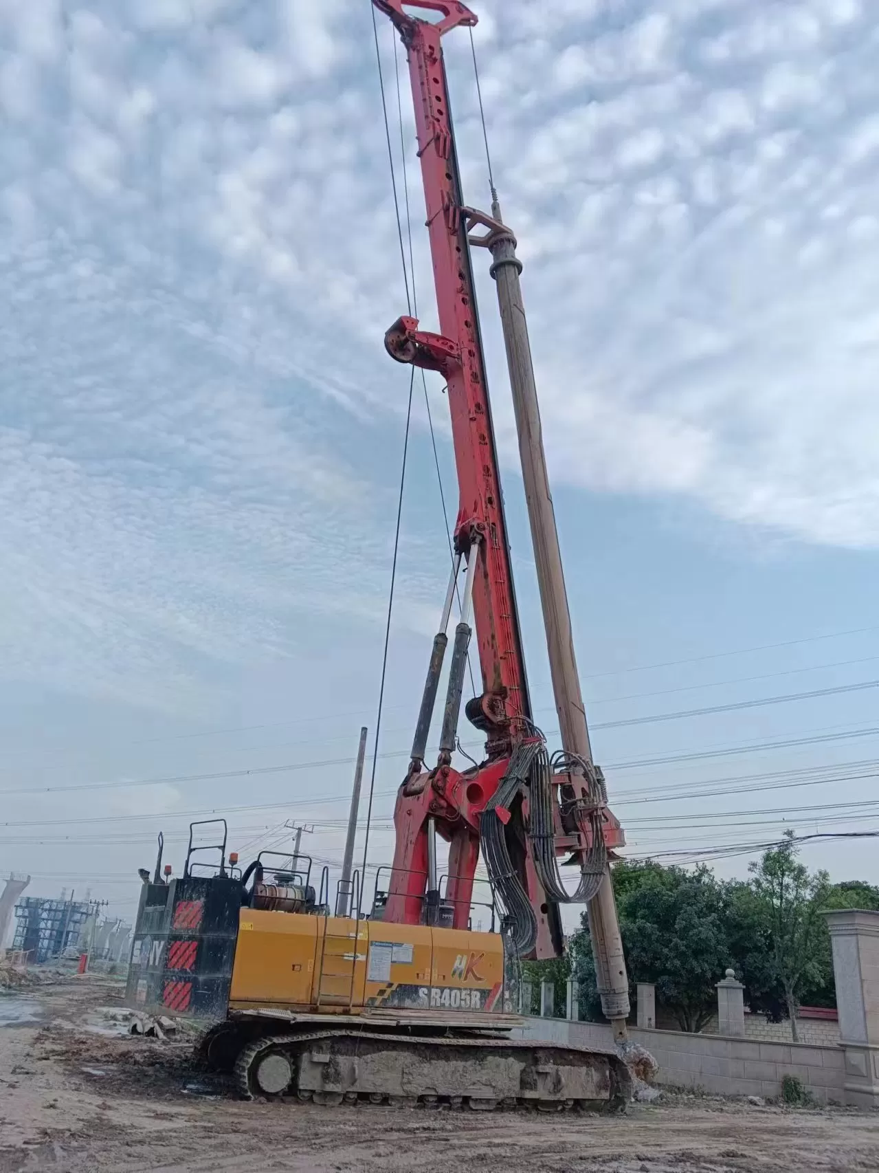 2019 sany piling machinery sr405r rig shpimi rrotullues për hetimin e tokës