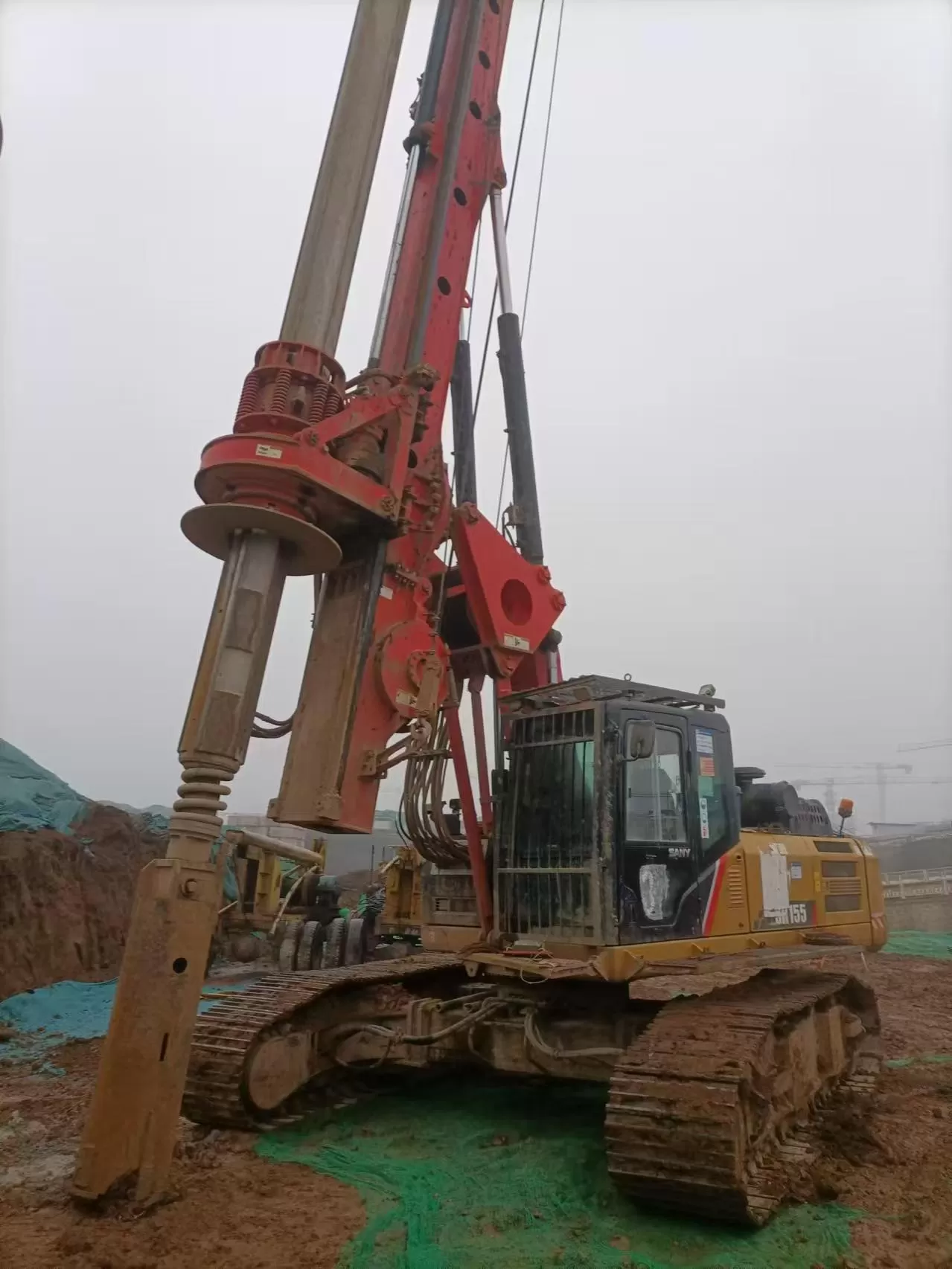 2019 sany piling machinery sr155 rig shpimi rrotullues për stërvitjen e themelit